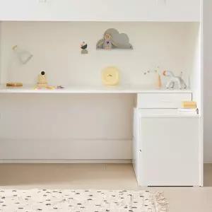 동서가구 E0 보니 벙커침대 와이드체스트 서랍장 책상세트 DF928225