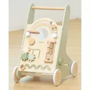 폴라비 원목 장난감 걸음마 보조기 유아 아기 민트