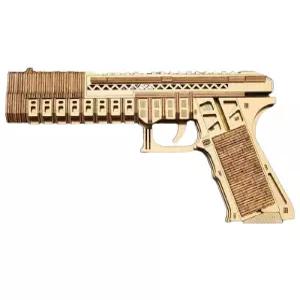 나무총 키덜트 목재 조립 장난감 우드 취미