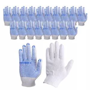 블링라이트 VG 미끄럼방지 도트 목장갑 양손착용 세트 프리사이즈, 청색, 20개입MP