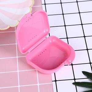 리테이너 케이스 마우스가드 교정용 틀니 보관함 통풍구가 있는 치아 박스