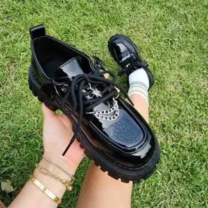 여자 통굽 로퍼 정장 구두 사무용 체인구두 통굽로퍼 통굽 학생구두 여자구두 여성단화