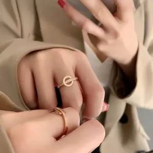 고급 써지컬 링 검지반지 패션반지 커플링 빈티지반지