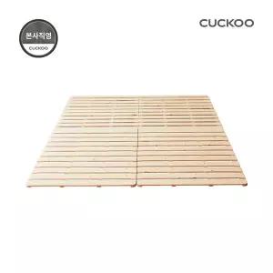 [쿠쿠] 레스티노 저상형 침대 원목 프레임 바닥 깔판 받칟대 라지킹 CRF-G01SLLWLK