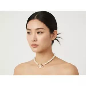 26SS 오알비 펄 바스 릴리프 초커 여성 목걸이 63010106 02R202 R202