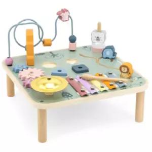 폴라비 원목 장난감 아기 체육관 유아 플레이 테이블