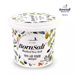 [신안비금농협] 본솔트 씻어나온 천일염(굵은소금) 570g(1통)
