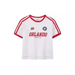 [갤러리아] (NBA키즈) NBA키즈 여아 블록코어 링거 반팔티(K262TS670P/00)