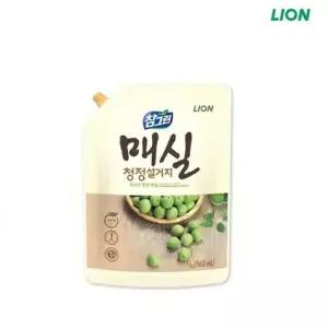 말끔한나라 고농축 주방 세제 리필 매실 참그린 다용도 세정제