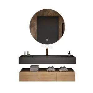 언더볼 세면기 욕실 하부장 건식 원형 호텔 벽걸이 카페 화장실 세면대 카운터