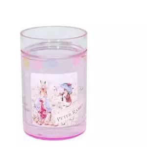 [콩심팥심]핑크 아크릴 컵 음료용 플라스틱 물잔