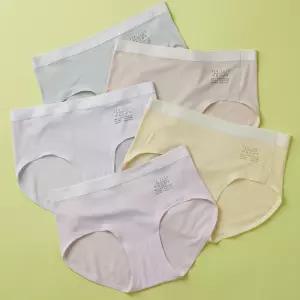 스콕스 주니어 여아 아동 생리 위생 모달 삼각 팬티 5매 WPS-823