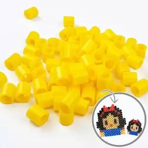 [RIZPICK]100P 단품 공예 노란색 젤리빅비즈 젤리빅비즈 컬러