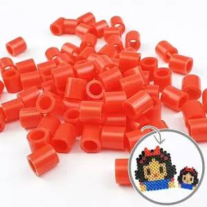 [RIZPICK]젤리빅비즈 공예 단품 빨강 100P 젤리비즈 비즈공예