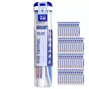 크리오 덴티메이트 센스 R 휴대용 칫솔 치약 세트 48개