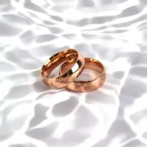티타늄반지 로즈골드 써지컬스틸커플반지 커플반지 남녀공용반지 악세사리반지