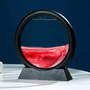 [RIZPICK]슬로우 모래멍 샌드 아트 액자 (블랙+레드) 모래액자