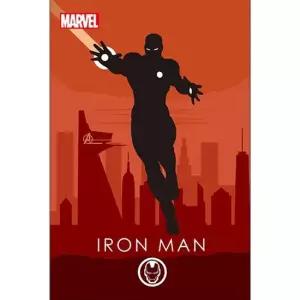 그리기 페인팅 마블 일러스트 아이언맨 20x30