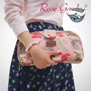 여성용 미니 수납 클러치백 화장품 파우치 여행 예쁜창고 백인백 뽀찌