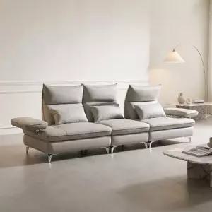 세인트블랑 가이아 비건 실리콘가죽 모듈형 스윙 4인 소파 sk