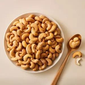 [꿀이구마] 특등급 가염 껍질 깐 구운 캐슈넛 500g x 2봉