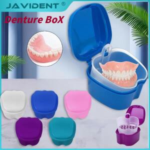 틀니 세척함 교정기 보관함 정리함 걸이형 네트 컨테이너 인공치아 케이스