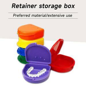 1개 치아 보관함, 휴대용 교정기 틀니