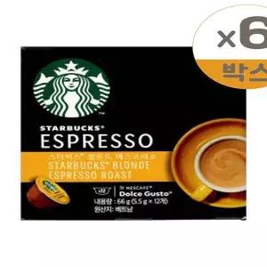 네슬레 스 타벅스 블론드 에스프레소 5.5g x 12개입 6개(NC)