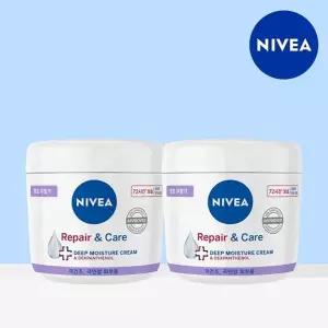 [니베아] 리페어 앤 케어 크림 400ml 2개
