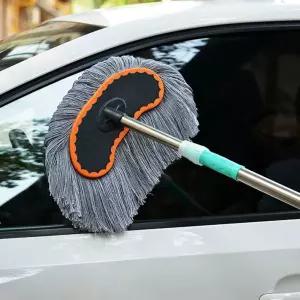 고속버스 트럭 세차용 막대 걸레 특수 부드러운 긴