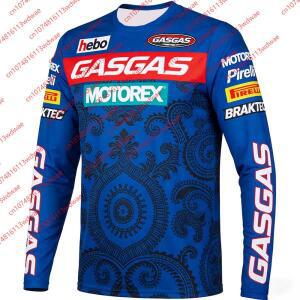 가스가스 모토크로스 저지 액센트 헤보 피렐리 퀵 드라이 통기성 MX 오프로드 더트 바이크 탑 레이싱 애호