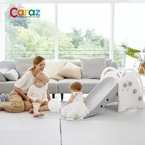 [카라즈] 공룡 2in1 미끄럼틀 유아미끄럼틀 변형미끄럼틀