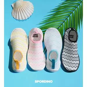 [아웃도어스/스포디노]어썸아쿠아슈즈 지그재그_가볍고 편안한 아동 워터스킨슈즈/물놀이신발