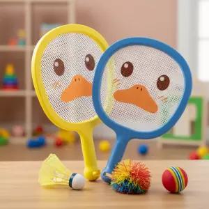 타이거토이 오리 팡팡 라켓 공놀이 배드민턴 테니스 유아체육 어린이 스포츠 체육놀이 교구