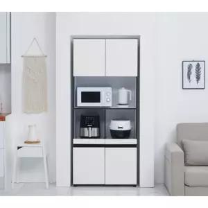 벽매립가능 모너톤 키큰 주방 가전 렌지대 수납장 800(3색) 밥통다이 예쁜