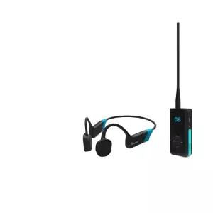 골전도 수중 수영훈련 방수 그린 교육 무선 무전기 헤드폰 녹색