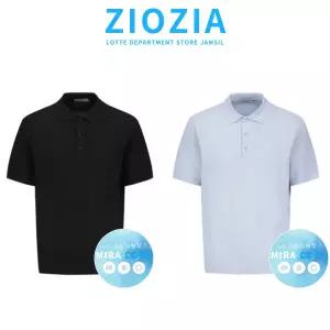 [롯데백화점]리얼지오지아 4컬러]워셔블미라쿨리프조직카라니트ADF3ET1901