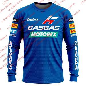 가스가스 모토크로스 저지 헤보 속건 통기성 내구성 MX 오프로드 더트 바이크 탑 레이싱 애호가 및 라이더