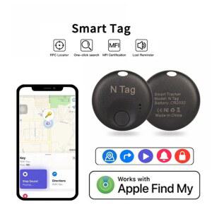 에어태그 스마트 블루투스 트래커 태그는 IOS 'Find My' 앱과 호환되며, 열쇠, 가방 등의 분실 방지 위치 추적 장치입니다.