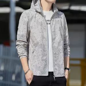  남성 여름 아웃도어 냉장고 얇은 바람막이 낚시복