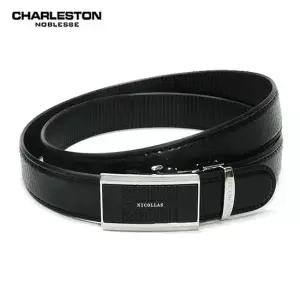 찰스톤 벨트 케쥬얼 정장용 자동벨트 허리띠 남성용 넥타이핀 선물용 커프스버튼