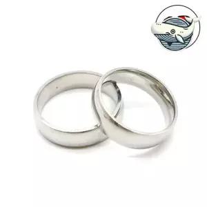 모던 심플 써지컬스틸 티타늄 반지 남녀 커플링 커플반지 남녀공용반지 악세사리반지