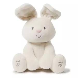 작동인형완구 노래하는 까꿍 토끼 (L) 30cm 작동완구 동물 장난감 멜로디 선물용 애착인