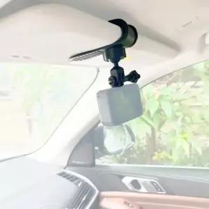 악어집게 차량용 클립 캠 고정 장치 썬 바이저 부착용