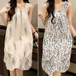 골프가운 컬러 샤워가운 면잠옷 원피스 WFJ68GQ