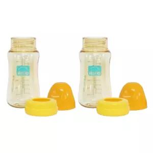 리에또 노꼭지 젖병 빨대컵 호환 300ml 옐로우 X2개 BNS