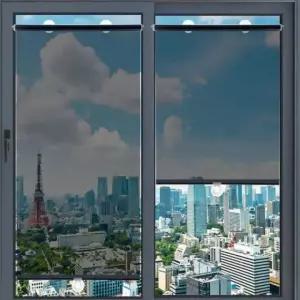 차량앞유리햇빛가리개 자동차가림막 햇빛가리개 롤스크린