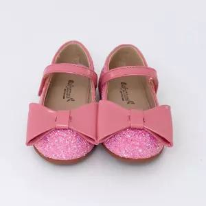 베이비잼 여아용 에나멜리본 플랫 핑크 - 10009 604987