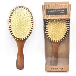 TBZ 고급 우든패들 헤어브러쉬 SB1 머리빗 휴대용빗 나무빗