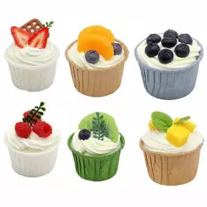 6종세트 컵케이크 잇템 인기 모형